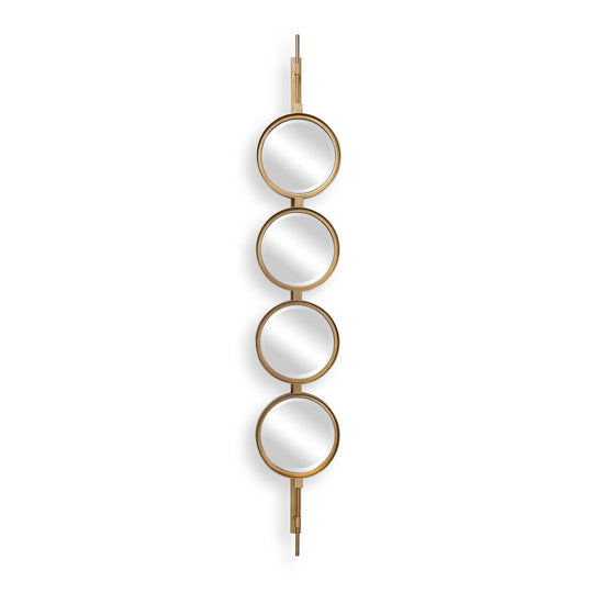 American Home Furniture Uttermost Button Gold Mirror