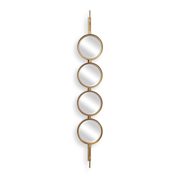 American Home Furniture Uttermost Button Gold Mirror