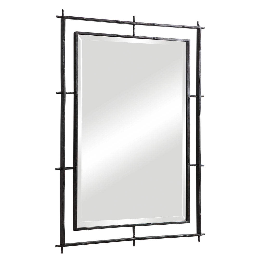 American Home Furniture Uttermost Ironworks Industrial Mirror