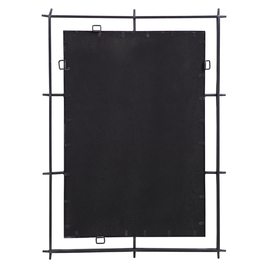 American Home Furniture Uttermost Ironworks Industrial Mirror