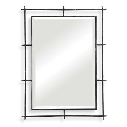 American Home Furniture Uttermost Ironworks Industrial Mirror
