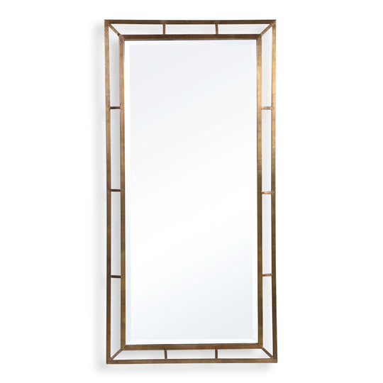 American Home Furniture Uttermost Farrow Copper Industrial Mirror