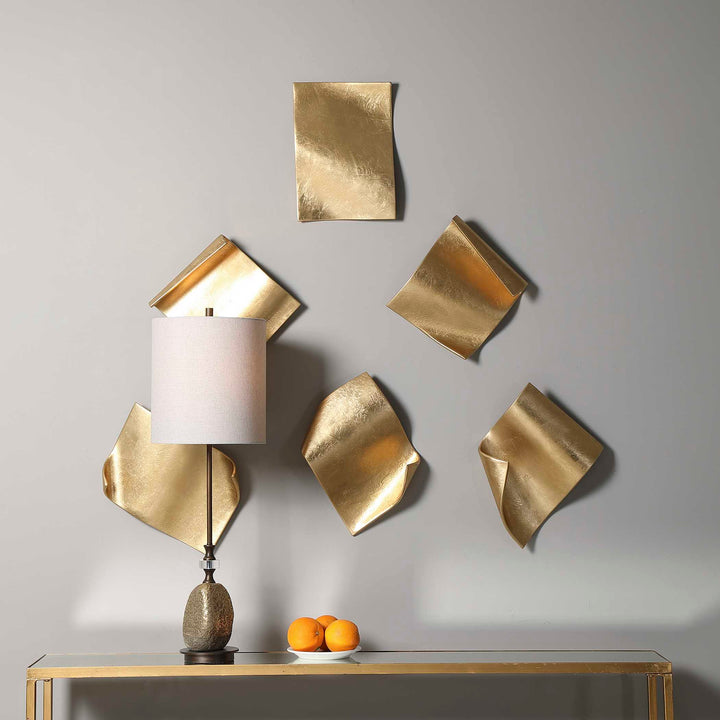 American Home Furniture Uttermost Fluttering Pages Wall Decor, Set of 6