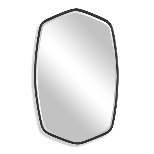 American Home Furniture Uttermost Duronia Black Iron Mirror
