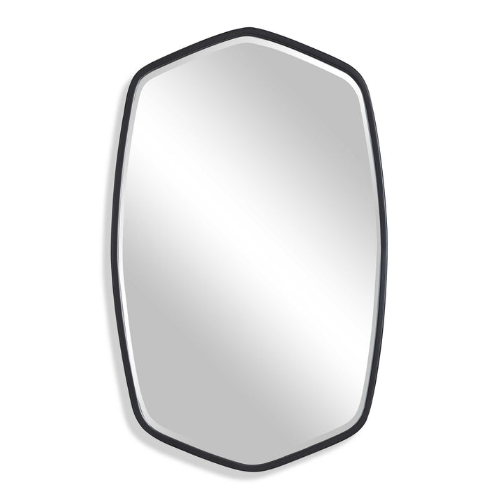 American Home Furniture Uttermost Duronia Black Iron Mirror