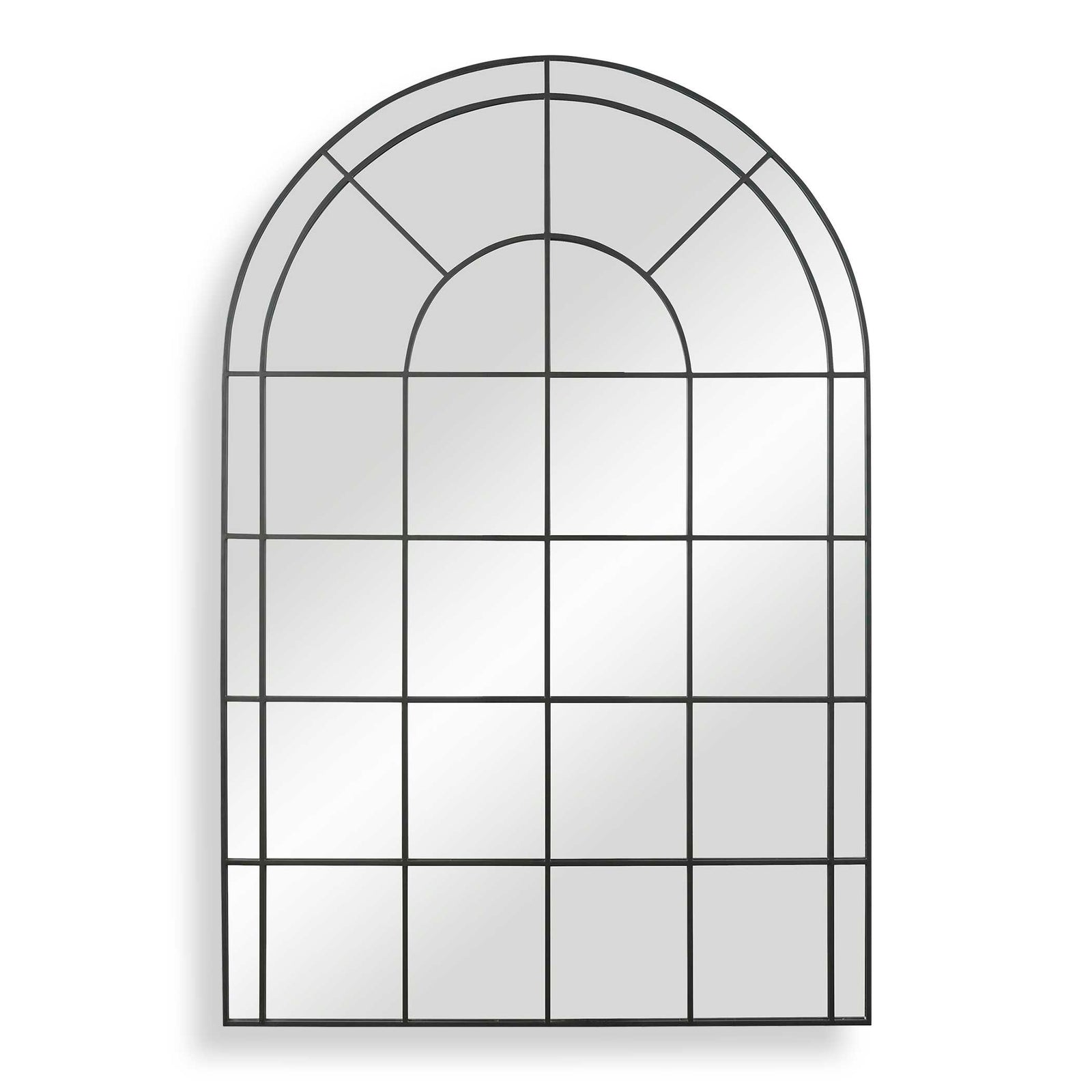 American Home Furniture Uttermost Grantola Black Arch Iron Mirror