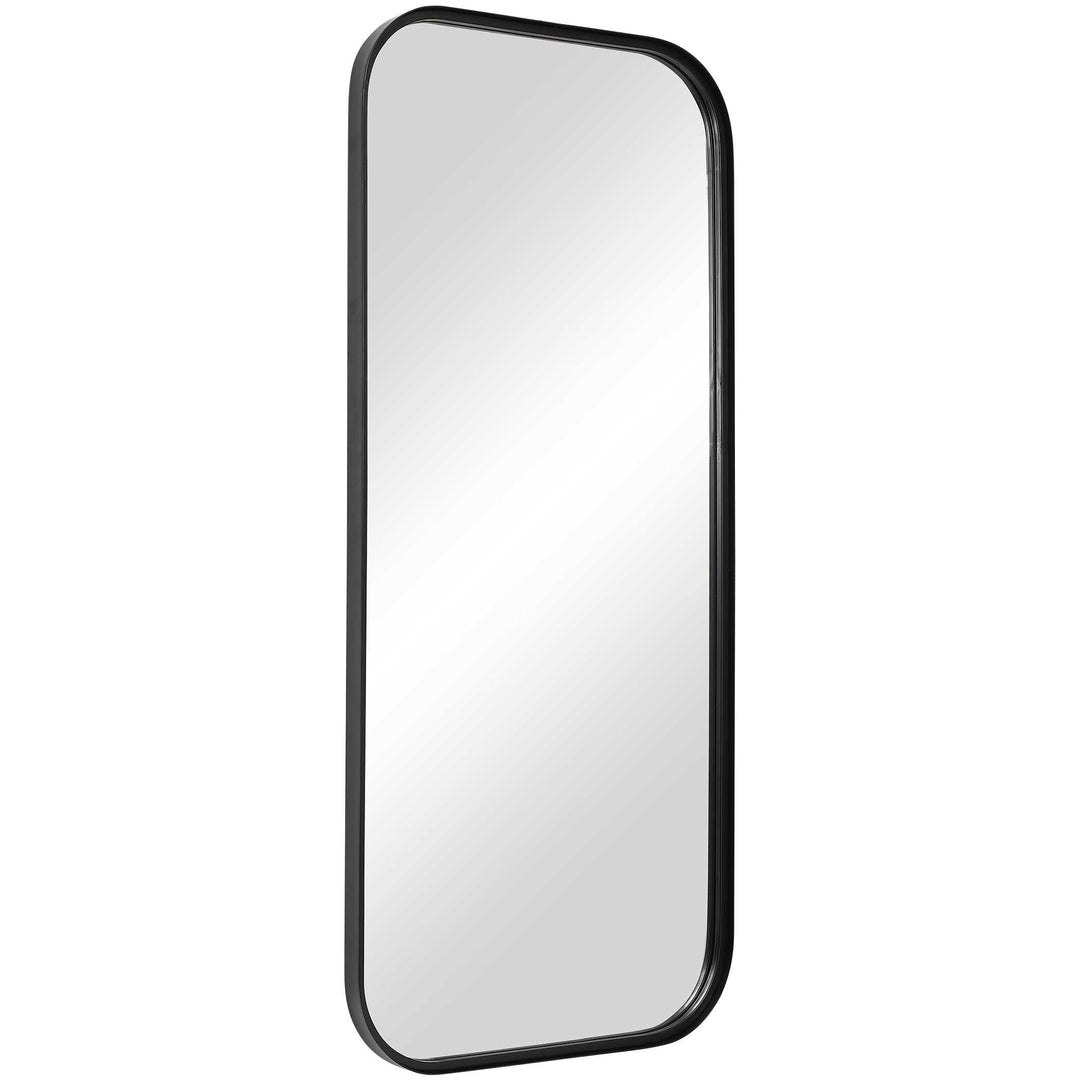 American Home Furniture Uttermost Concord Black Tall Iron Mirror
