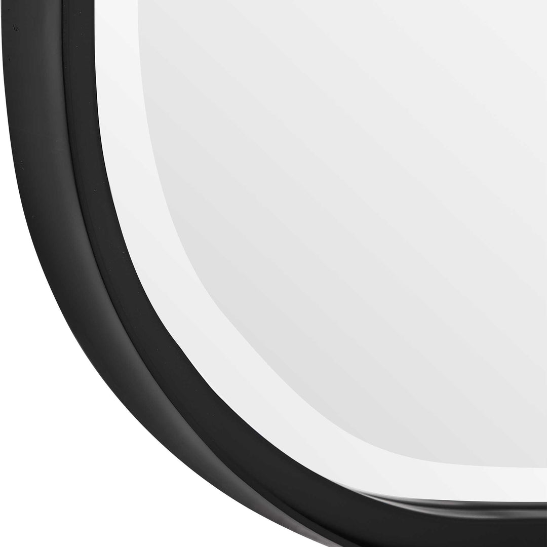 American Home Furniture Uttermost Concord Black Tall Iron Mirror