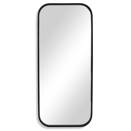 American Home Furniture Uttermost Concord Black Tall Iron Mirror