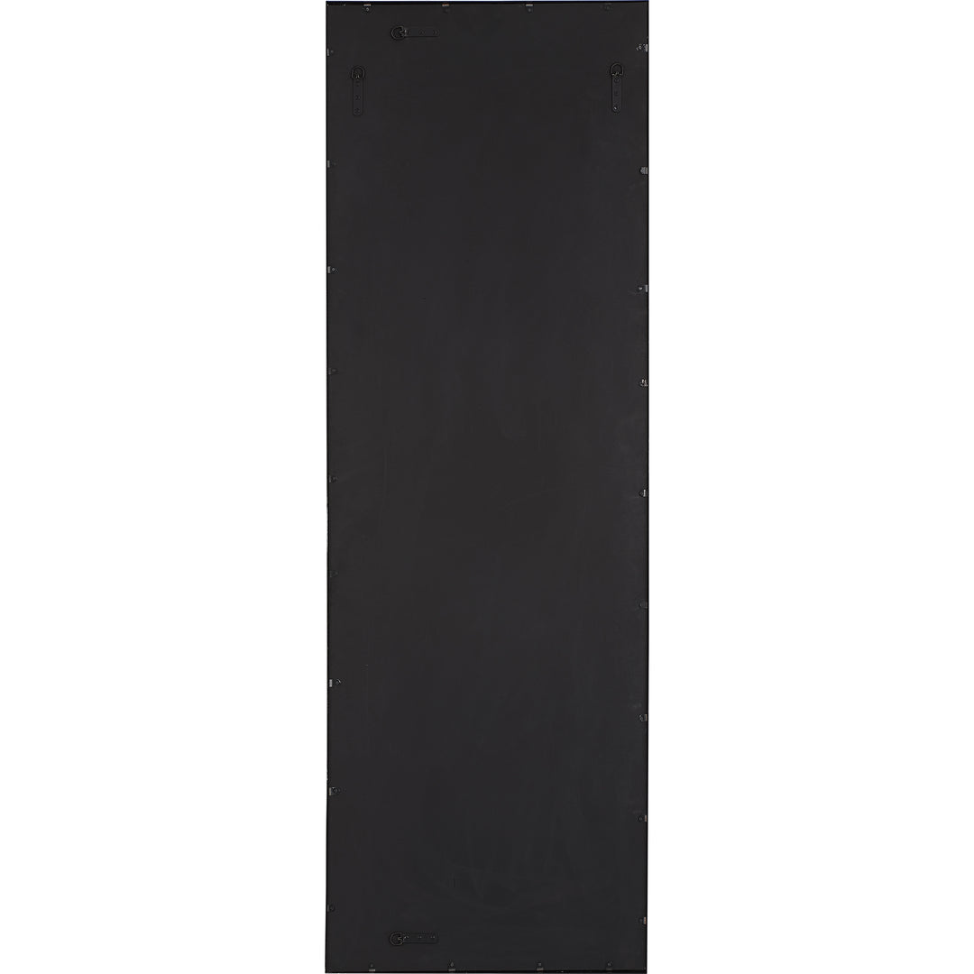 American Home Furniture Uttermost Kahn Oversized Black Rectangular Mirror