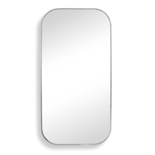 American Home Furniture Uttermost Taft Polished Nickel Mirror