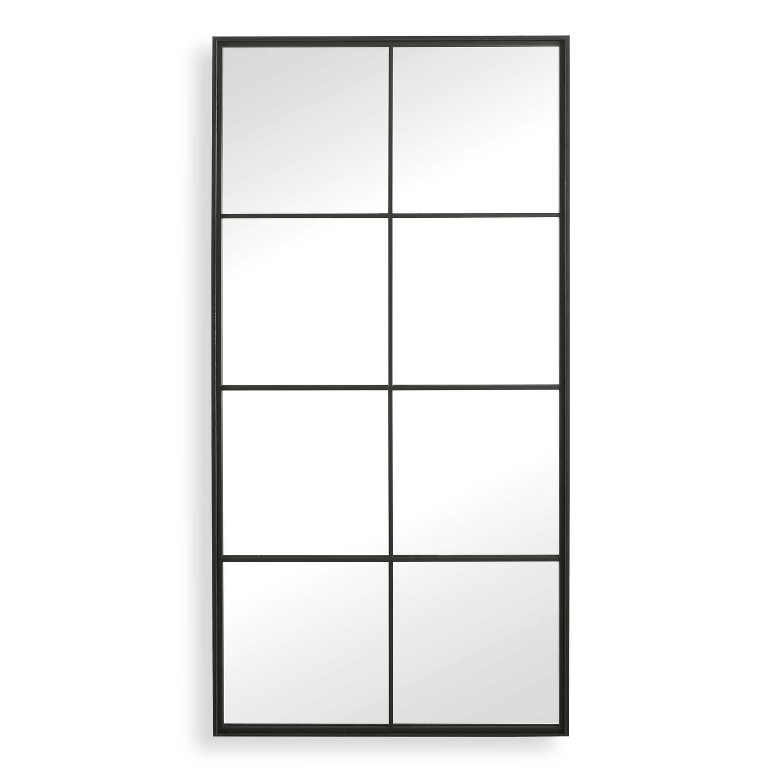 American Home Furniture Uttermost Rousseau Iron Window Mirror