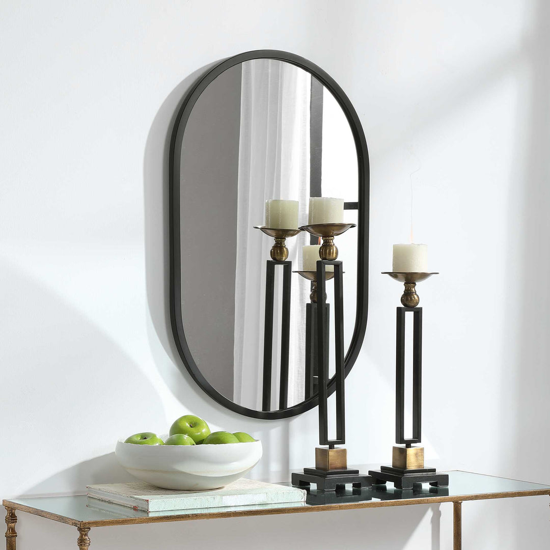Lily Mirror - Matte Black