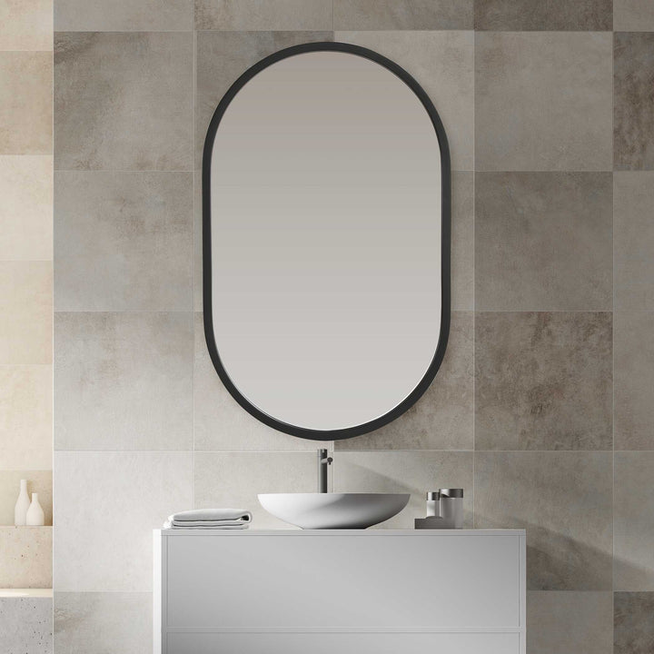Lily Mirror - Matte Black