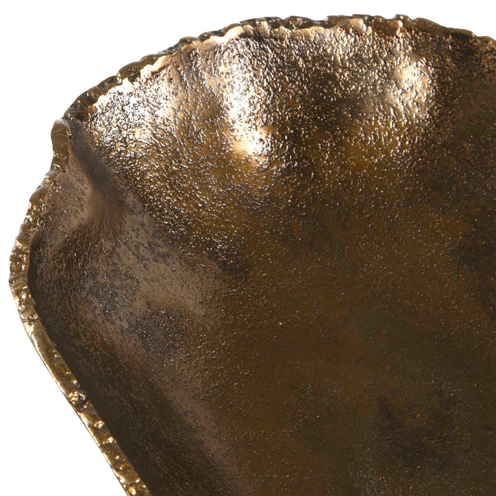 American Home Furniture Uttermost Lucky Coins Brass Wall Bowls, S/4