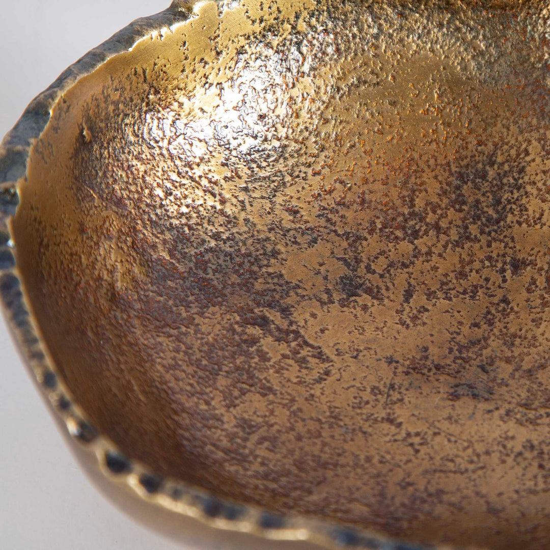 American Home Furniture Uttermost Lucky Coins Brass Wall Bowls, S/4