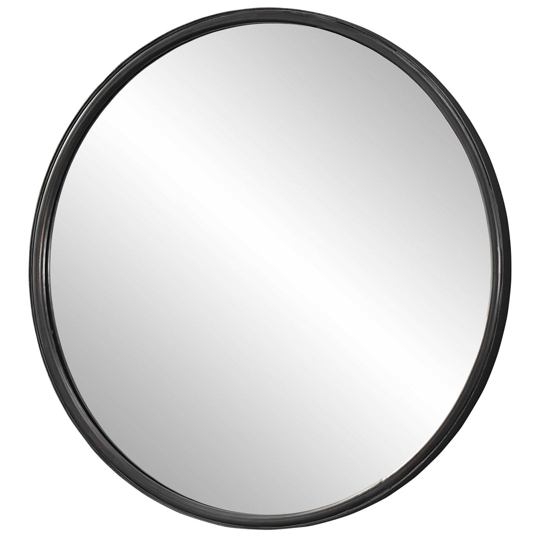 American Home Furniture Uttermost Dawsyn Round Mirror