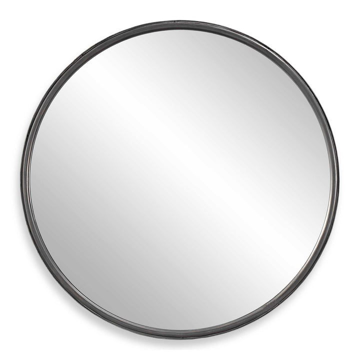 American Home Furniture Uttermost Dawsyn Round Mirror