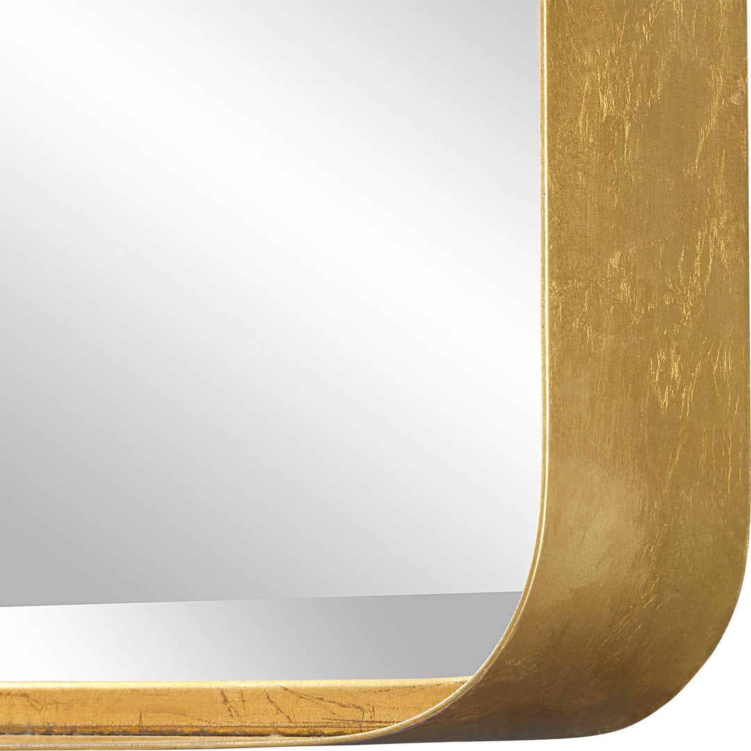 American Home Furniture Uttermost Crofton Gold Large Mirror