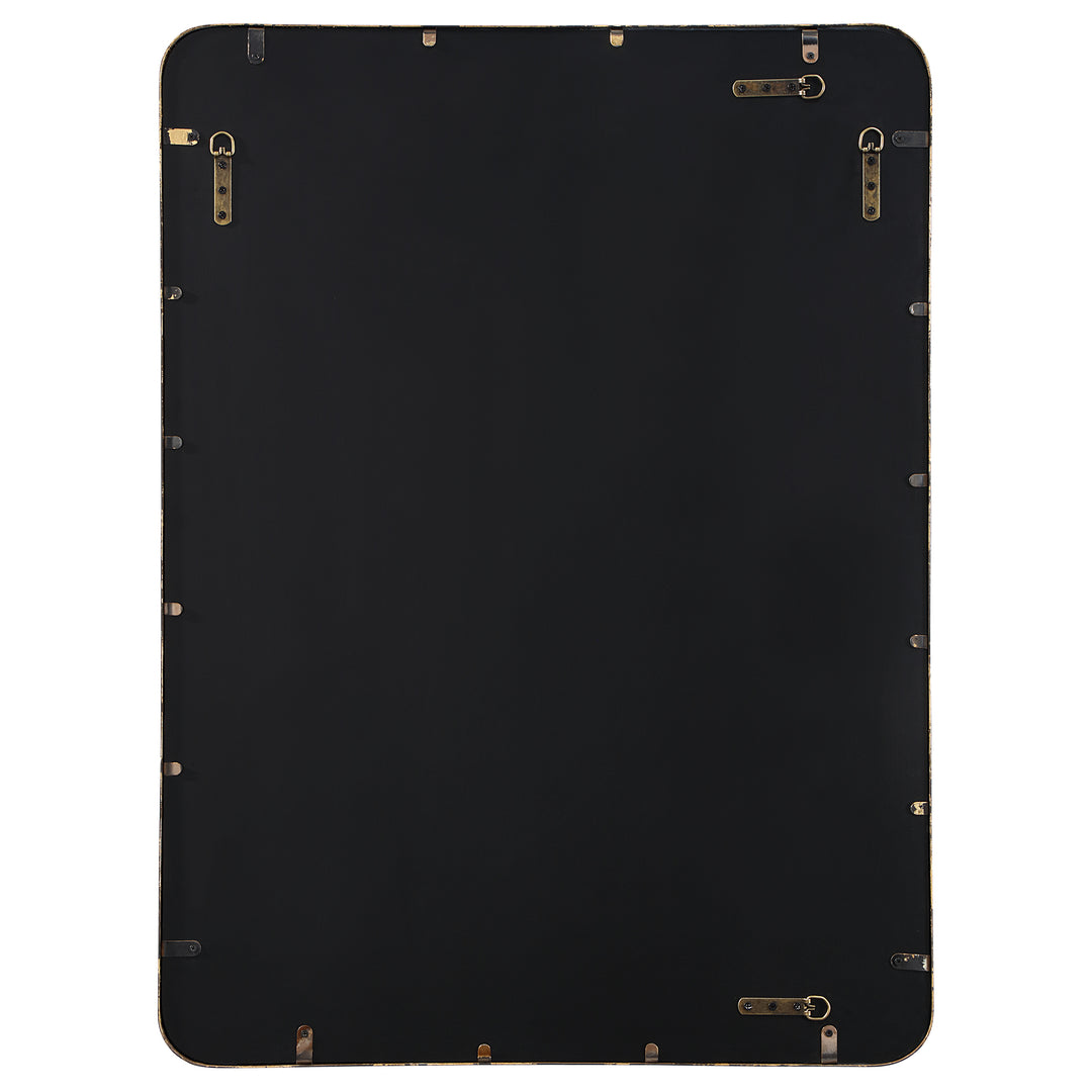 American Home Furniture Uttermost Crofton Gold Large Mirror