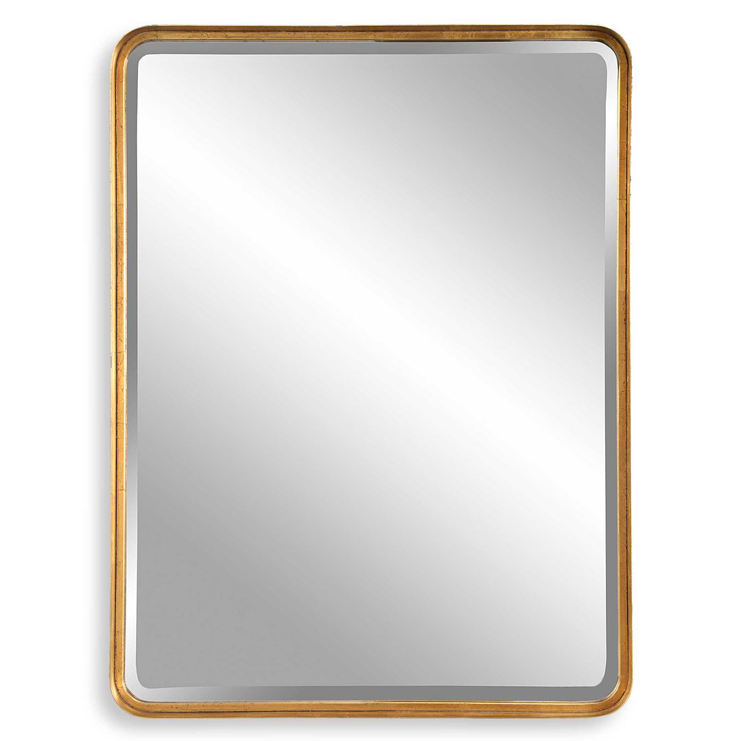 American Home Furniture Uttermost Crofton Gold Large Mirror