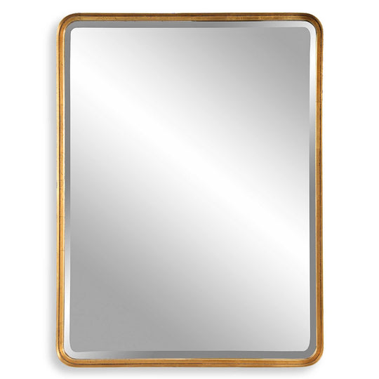 American Home Furniture Uttermost Crofton Gold Large Mirror