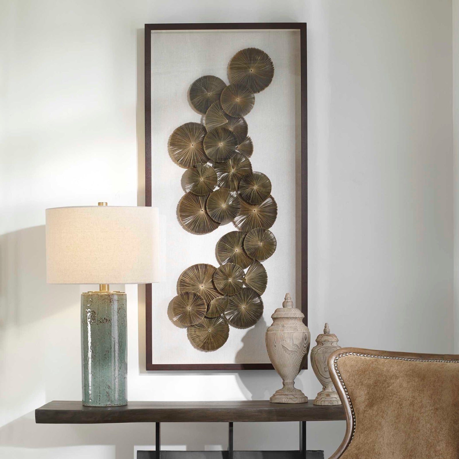 American Home Furniture Uttermost The Times Shadow Box Wall Art