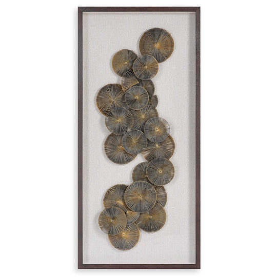 American Home Furniture Uttermost The Times Shadow Box Wall Art