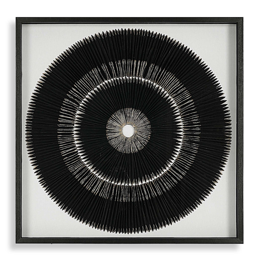 Sandara Black And Gold Shadow Box - AmericanHomeFurniture