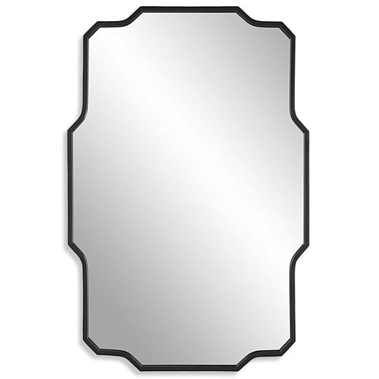 American Home Furniture Uttermost Casmus Iron Wall Mirror