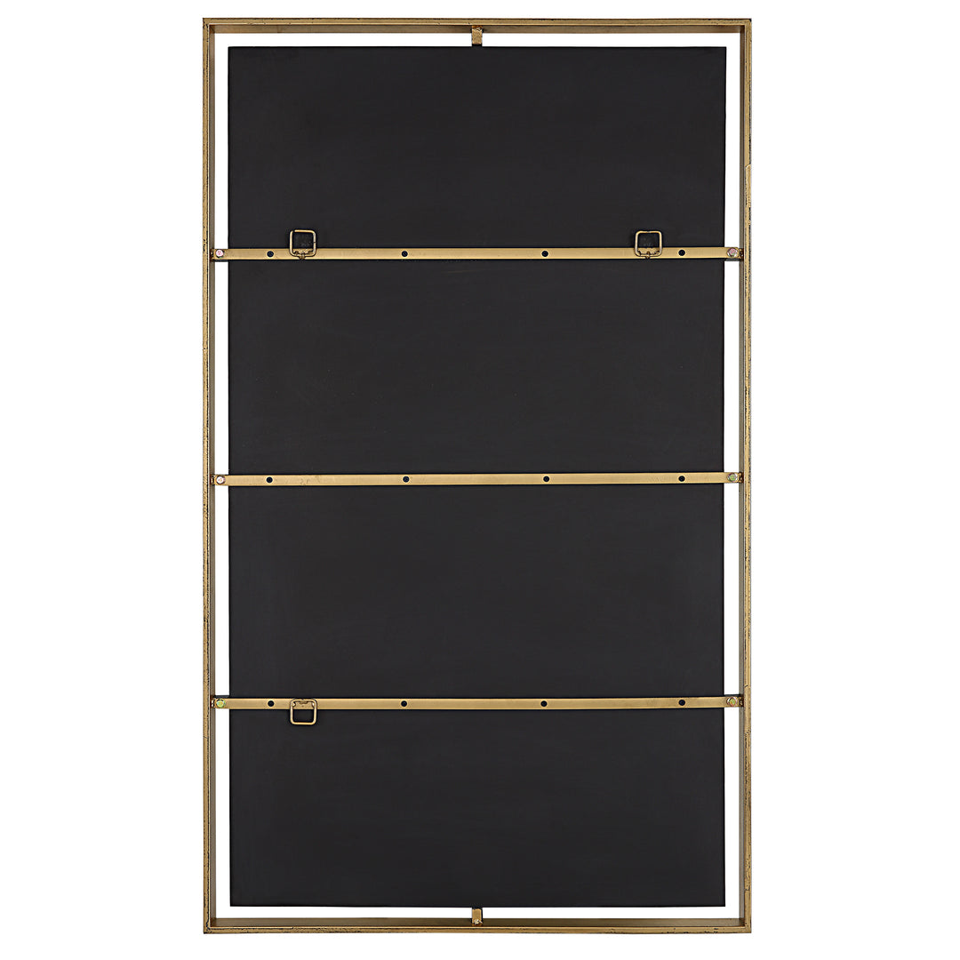 American Home Furniture Uttermost Egon Gold Wall Mirror