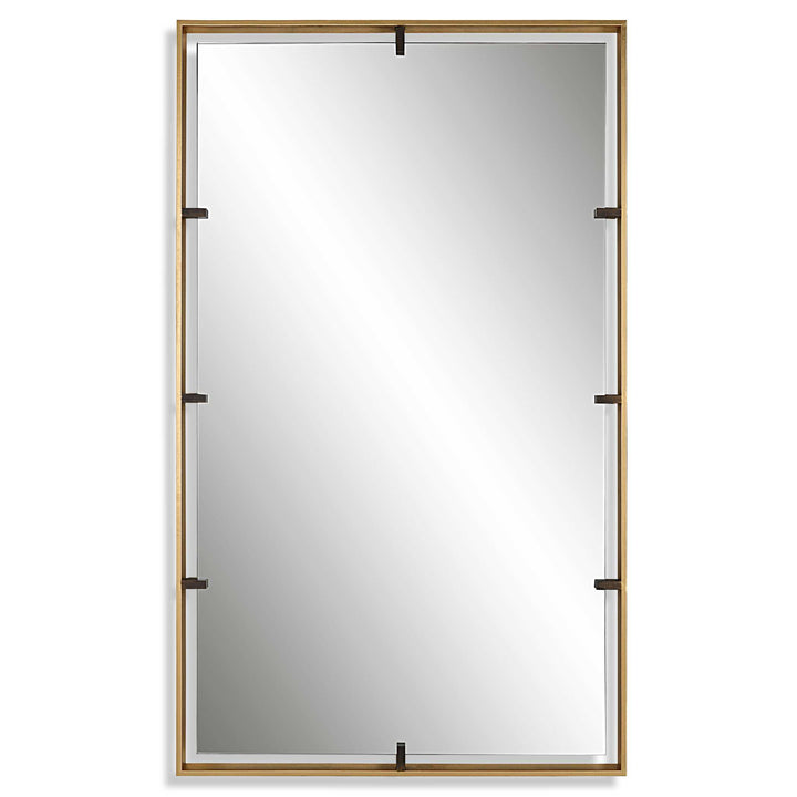 American Home Furniture Uttermost Egon Gold Wall Mirror