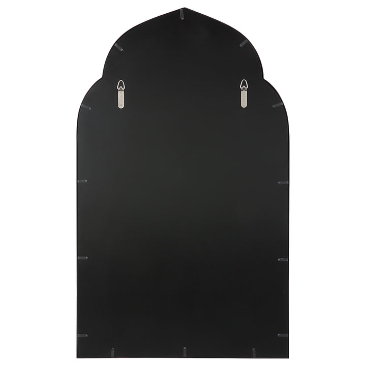 American Home Furniture Uttermost Kenitra Black Arch Mirror