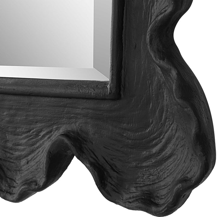 American Home Furniture Uttermost Sea Coral Black Mirror