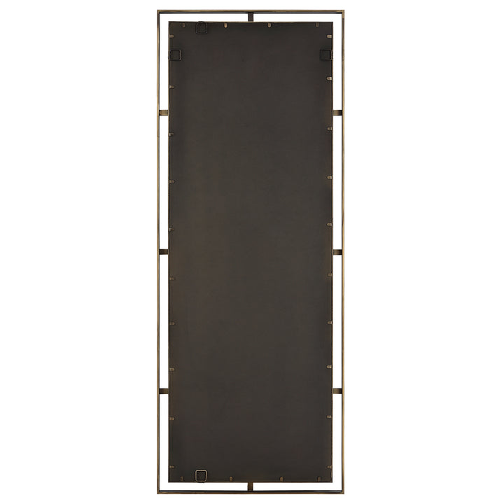 American Home Furniture Uttermost Carrizo Tall Bronze & Gold Mirror