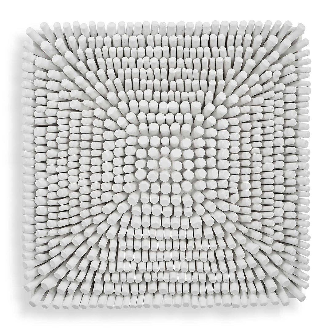 Portside White Wood Wall Panel - AmericanHomeFurniture