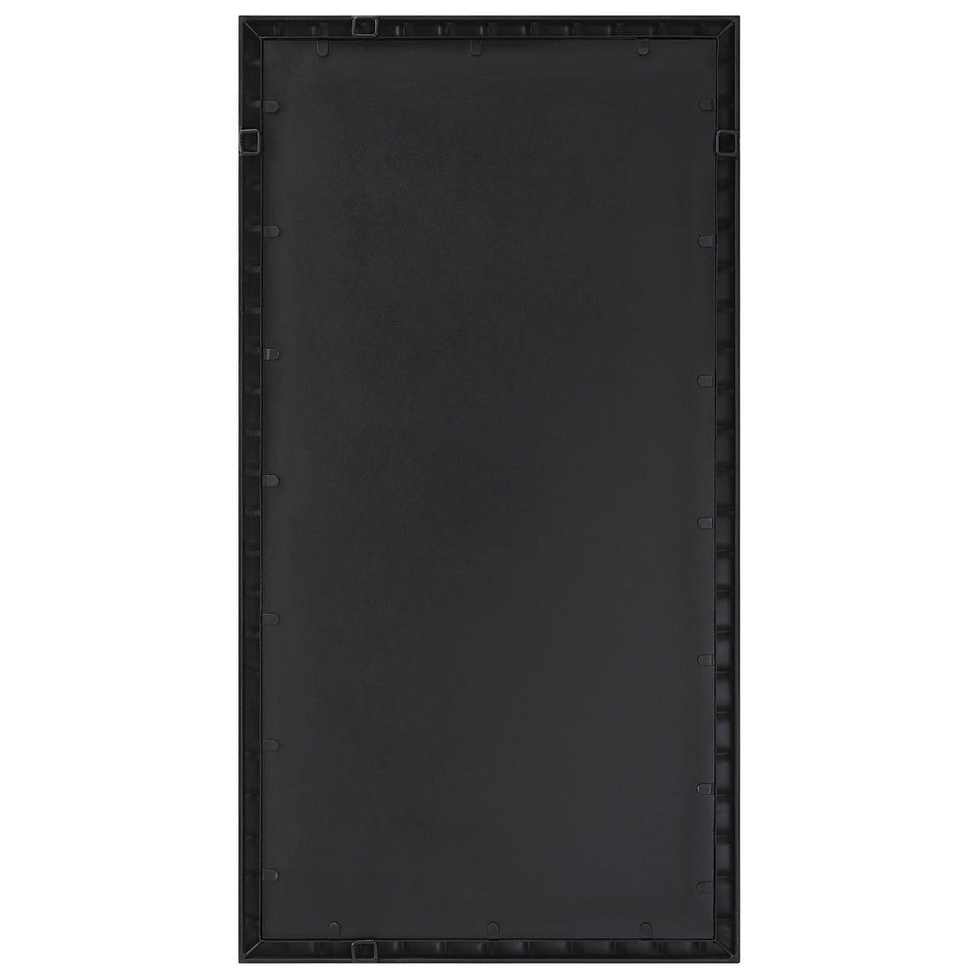 American Home Furniture Uttermost Dandridge Black Industrial Mirror