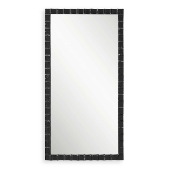 American Home Furniture Uttermost Dandridge Black Industrial Mirror