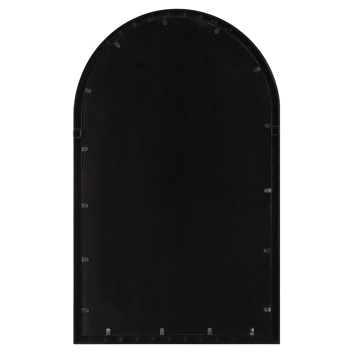 American Home Furniture Uttermost Dandridge Black Arch Mirror