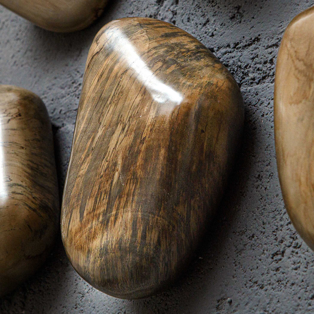 American Home Furniture Uttermost Pebbles Walnut Wood Wall Décor Set of 9