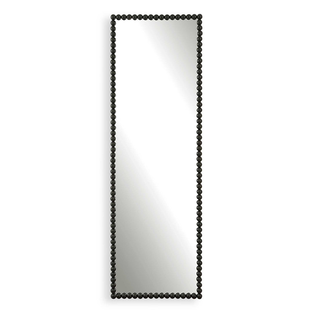 Serna Black Tall Mirror - AmericanHomeFurniture