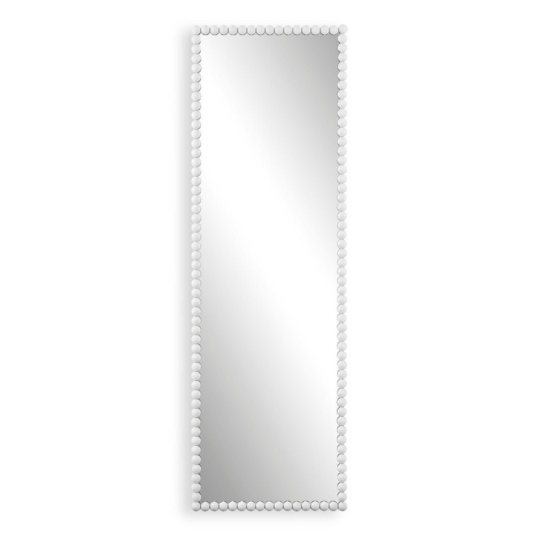 Serna White Tall Mirror - AmericanHomeFurniture