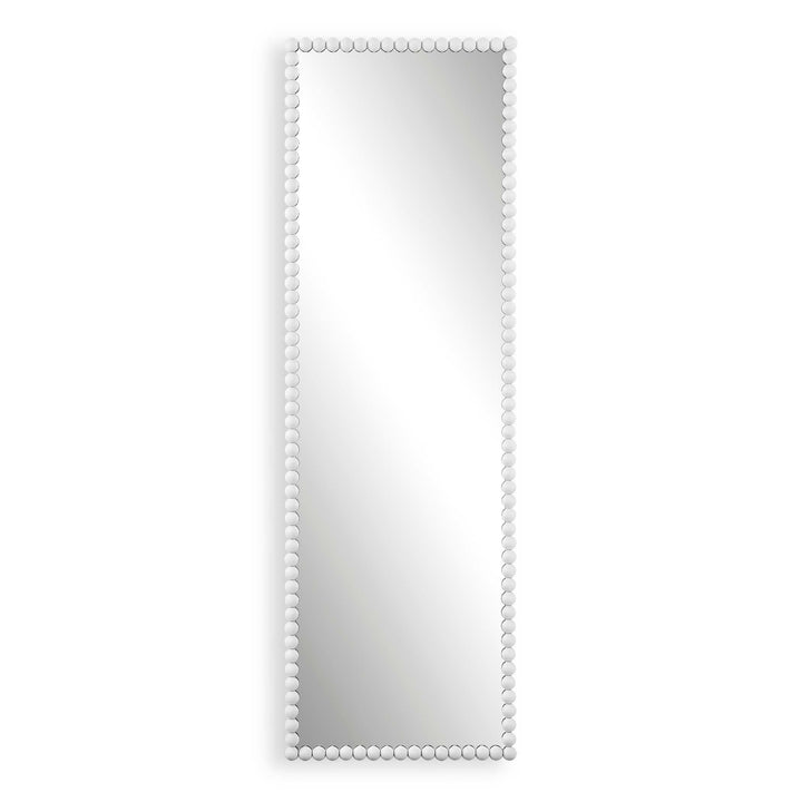 American Home Furniture Uttermost Serna White Tall Mirror