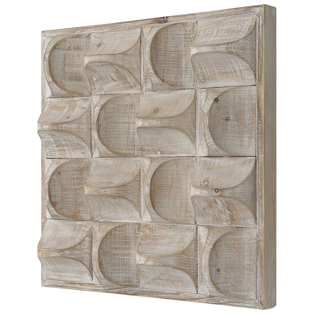 American Home Furniture Uttermost Pickford Wood Wall Decor Natural