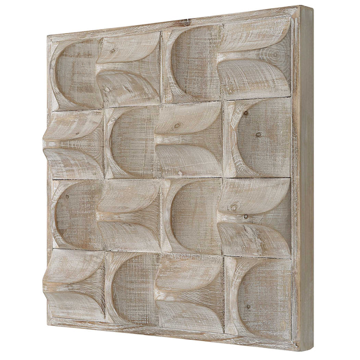 American Home Furniture Uttermost Pickford Wood Wall Decor Natural