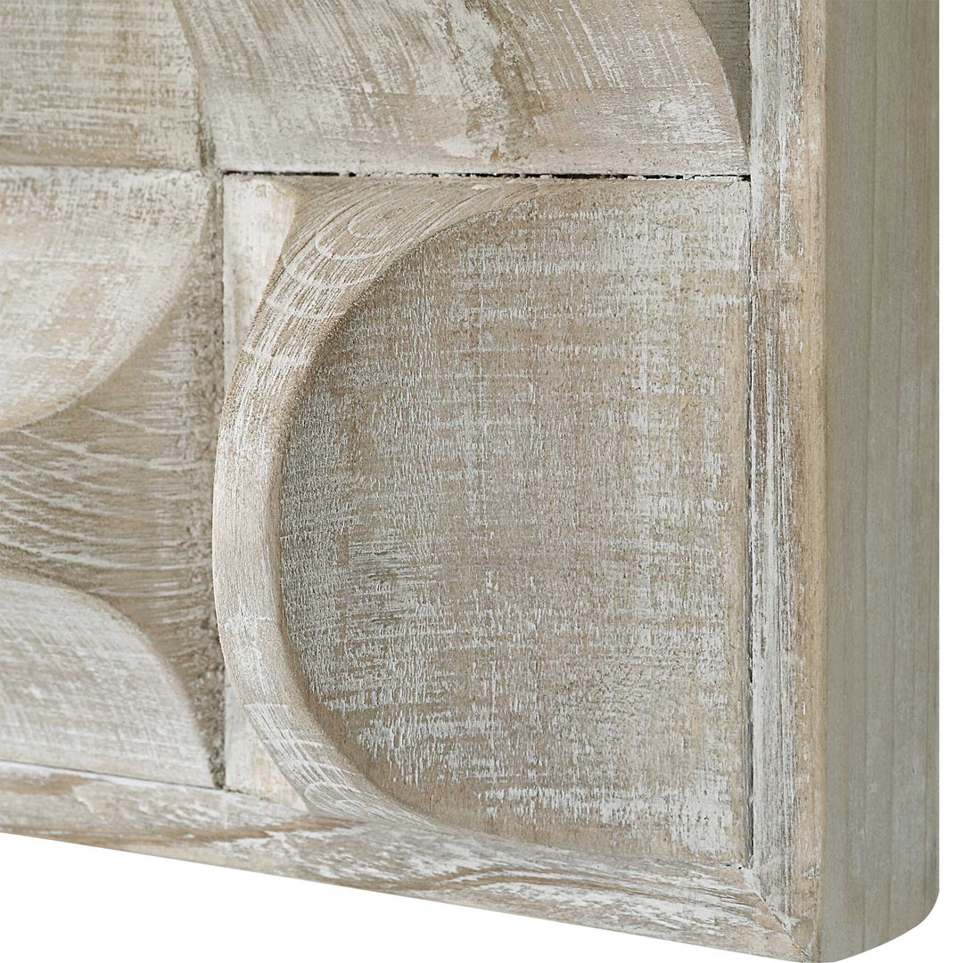 American Home Furniture Uttermost Pickford Wood Wall Decor Natural