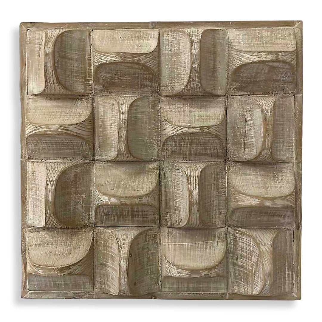 American Home Furniture Uttermost Pickford Wood Wall Decor Natural