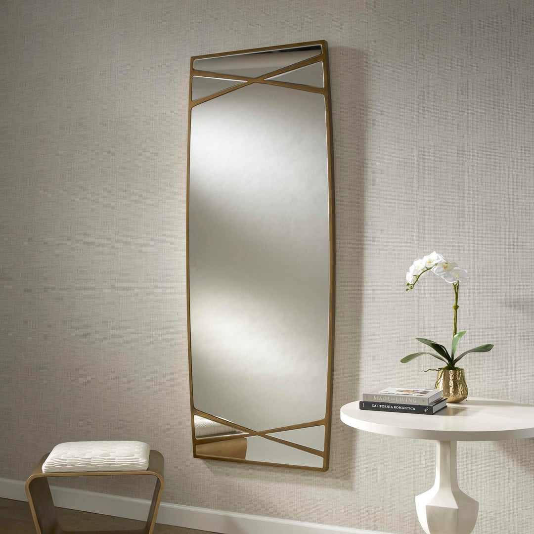 American Home Furniture Uttermost Gentry Oversized Gold Mirror