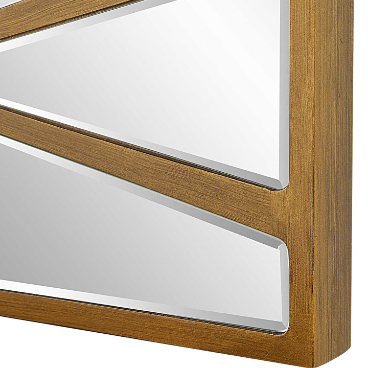 American Home Furniture Uttermost Gentry Oversized Gold Mirror