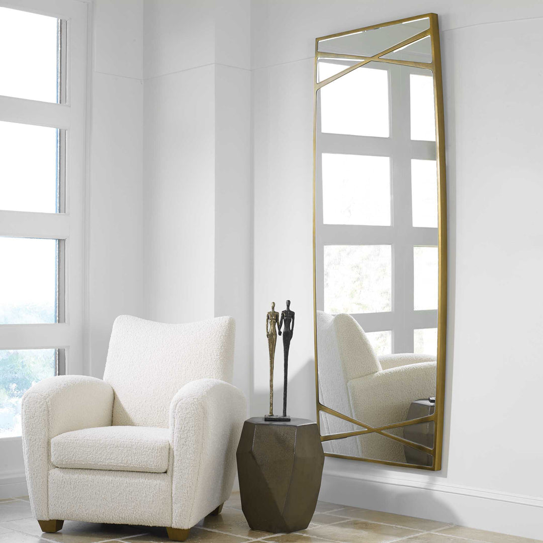 American Home Furniture Uttermost Gentry Oversized Gold Mirror